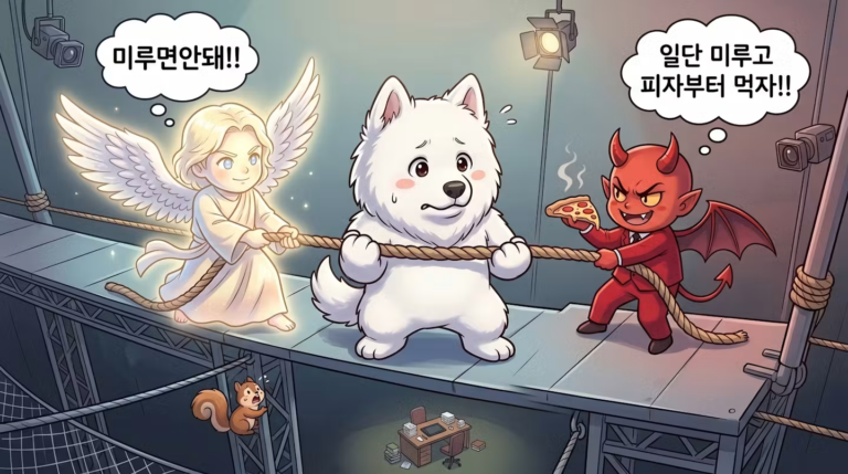 미루는 습관